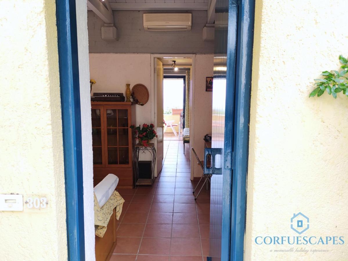 Villa Mira El Mar By Corfuescapes Barbati Exterior foto