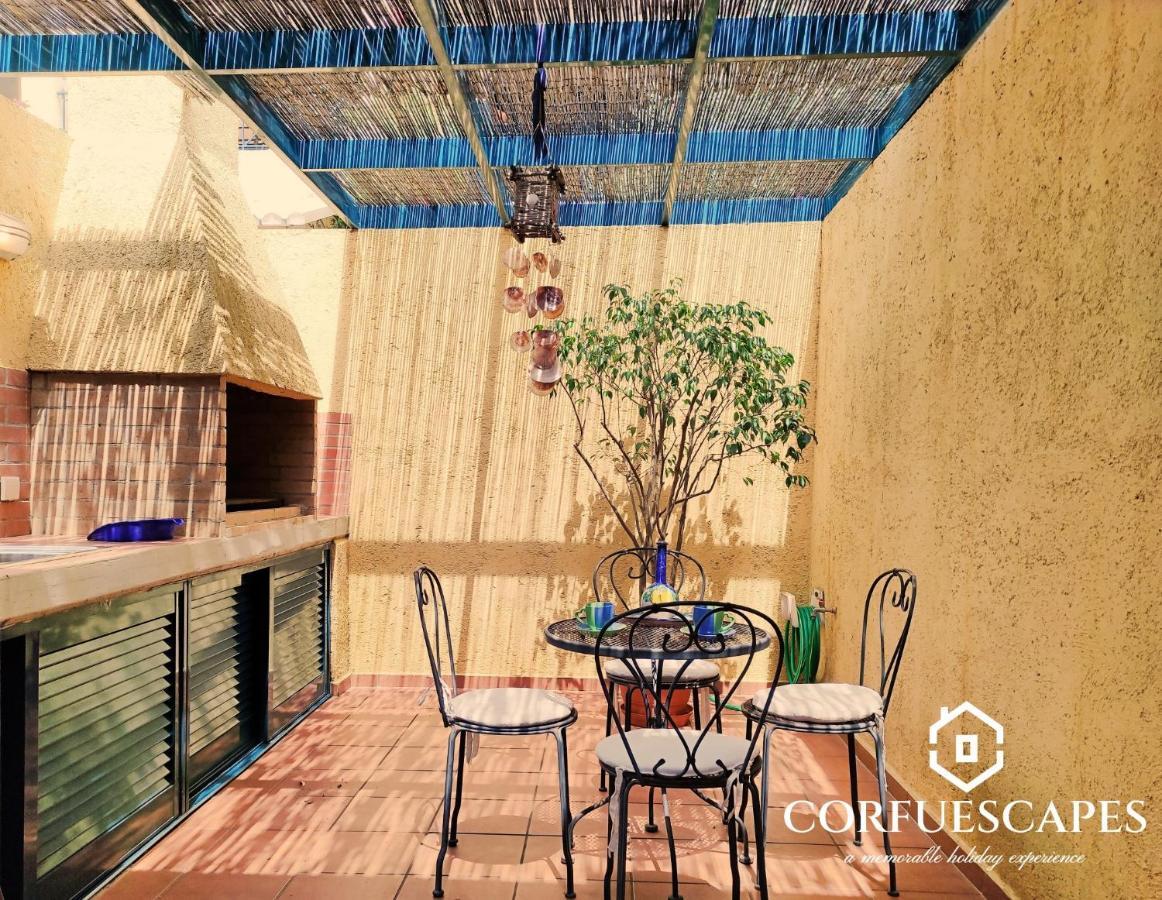 Villa Mira El Mar By Corfuescapes Barbati Exterior foto